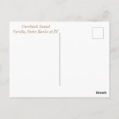 Carte Postale Heure d'or à Currituck Sound (Dos)