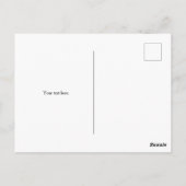 Carte Postale Heure du café (Dos)