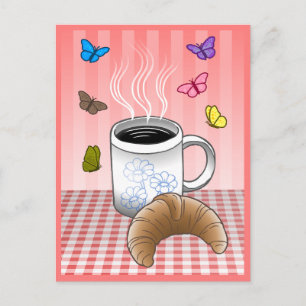 Carte Postale Heure du café