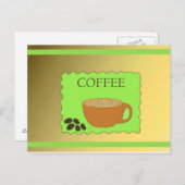 Carte Postale Heure du café (Devant / Derrière)