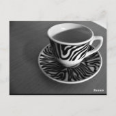 Carte Postale Heure du café (Dos)