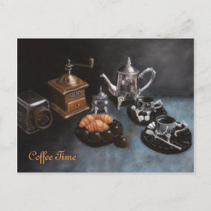 Carte Postale Heure du café