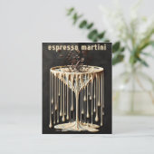Carte Postale Heure du cocktail Espresso Martini (Debout devant)