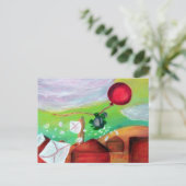 Carte Postale Heure du courrier ! (Debout devant)