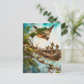 CARTE POSTALE HEURE DU REPAS (Debout devant)