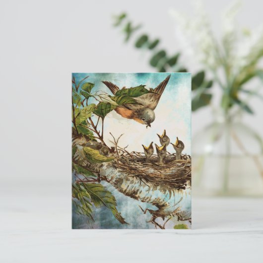 CARTE POSTALE HEURE DU REPAS (Debout devant)