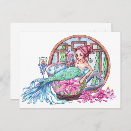 Carte Postale Heure du spa (Devant / Derrière)