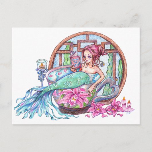 Carte Postale Heure du spa (Devant)