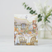 Carte Postale Heure du Tea Party (Debout devant)