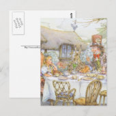 Carte Postale Heure du Tea Party (Devant / Derrière)