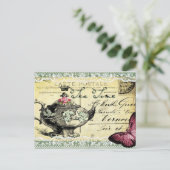 Carte Postale Heure du thé (Debout devant)