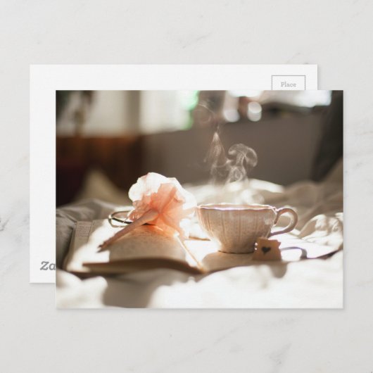 Carte Postale Heure du thé (Devant / Derrière)