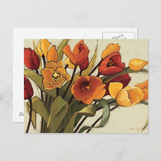 Carte Postale Heure Tulip (Devant / Derrière)