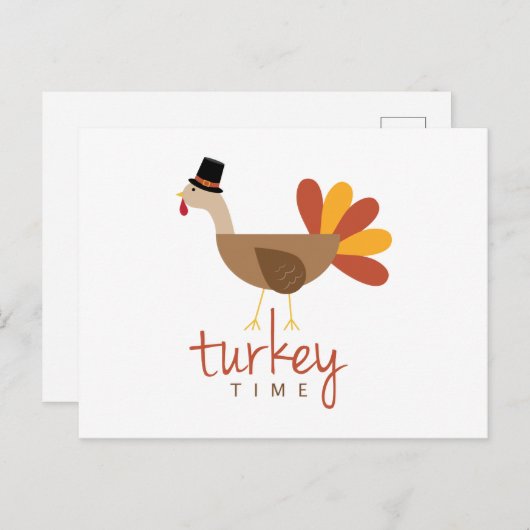 Carte Postale Heure Turquie (Devant / Derrière)