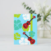 Carte Postale Heure Ukulele ! (Debout devant)