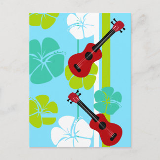 Carte Postale Heure Ukulele !
