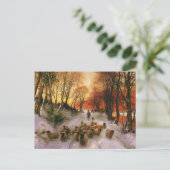 Carte Postale Heures du soir (Debout devant)