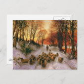 Carte Postale Heures du soir (Devant / Derrière)