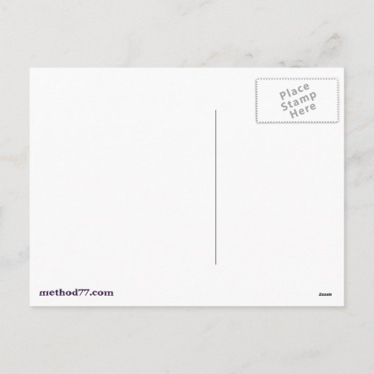 Carte postale heureuse de Noël de sorcière de Noël (Dos)