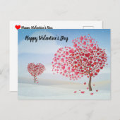 Carte postale Heureuse Sainte-Valentin (Devant / Derrière)