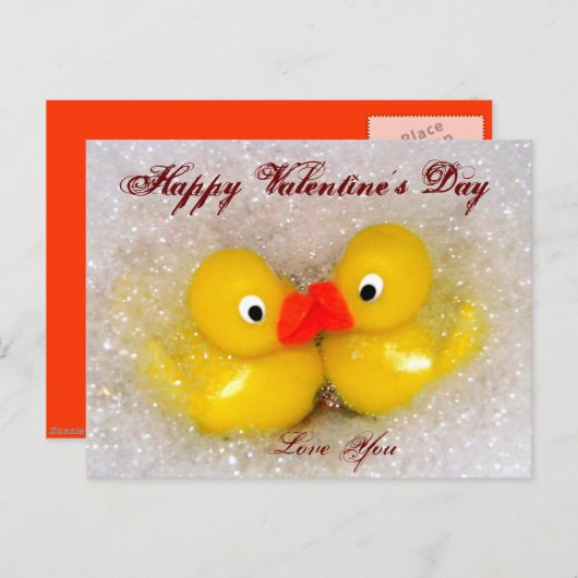 Carte postale Heureuse Sainte-Valentin_ (Devant / Derrière)