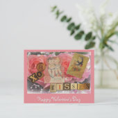 Carte postale Heureuse Sainte-Valentin (Debout devant)