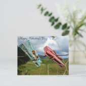 carte postale Heureuse Sainte-Valentin (Debout devant)