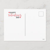 Carte postale Heureuse Sainte-Valentin Bunnies (Dos)