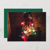 CARTE POSTALE HEUREUSEMENT NOËL (Devant / Derrière)