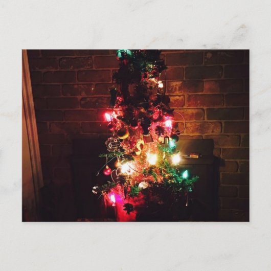 CARTE POSTALE HEUREUSEMENT NOËL (Devant)