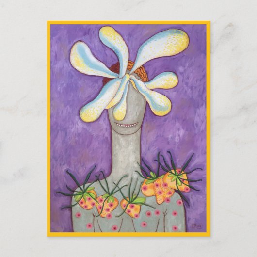 Carte Postale heureux (Devant)