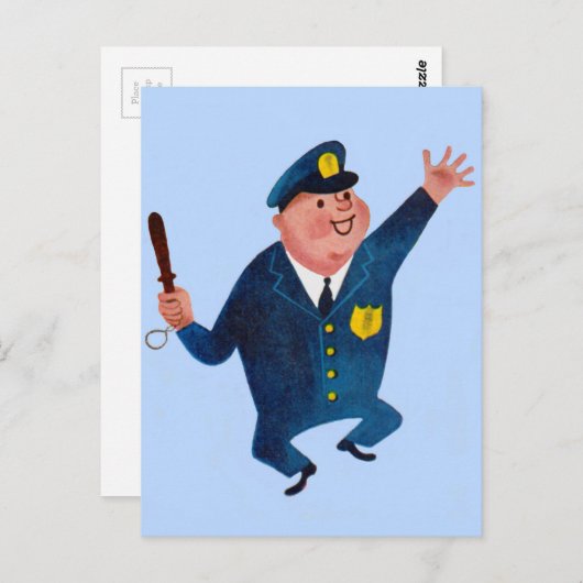 Carte Postale heureux (Devant / Derrière)