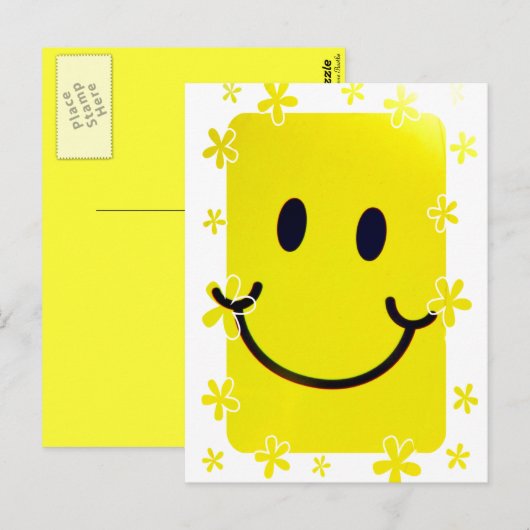 Carte Postale Heureux_ (Devant / Derrière)