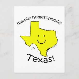 Carte Postale Heureux au Texas