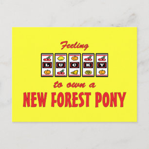 Carte Postale Heureux de posséder une nouvelle conception de jeu