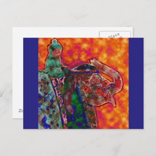 CARTE POSTALE HEUREUX DIWALI (Devant / Derrière)