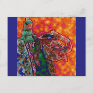 CARTE POSTALE HEUREUX DIWALI