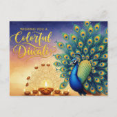 Carte Postale Heureux Diwali (Devant)