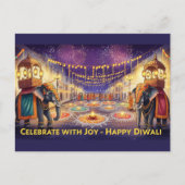 Carte Postale Heureux Diwali (Devant)