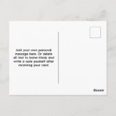 Carte Postale heureux fête des pères 2024 nous vous aimons papa (Dos)