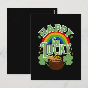 Carte Postale Heureux Go Lucky