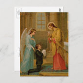 Carte postale: Heureux l'âme (Devant / Derrière)