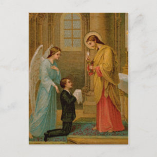 Carte postale: Heureux l'âme