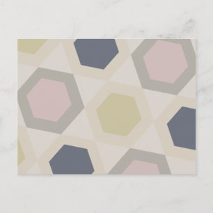 Carte Postale Hexagon Bliss