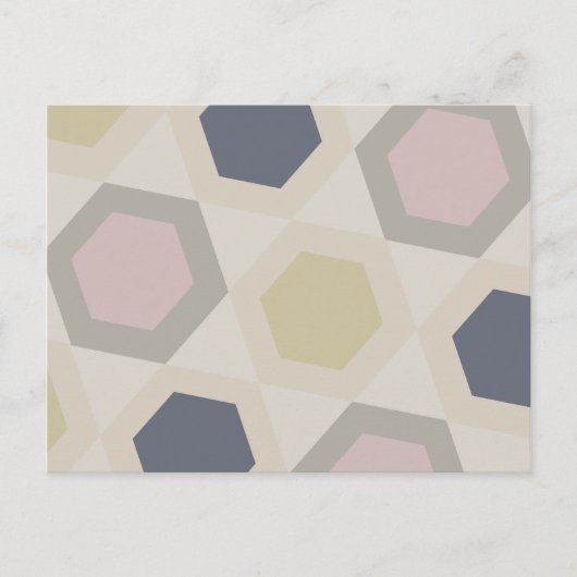 Carte Postale Hexagon Bliss (Devant)