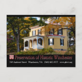Carte postale Hexagon House in Fall Foliage (Devant)