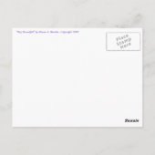 Carte Postale Hey Belle (Dos)