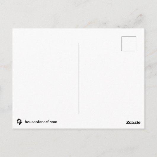 CARTE POSTALE HEY BUNNY (Dos)