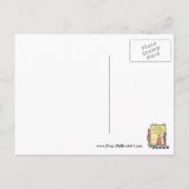 Carte Postale Hey, ddle, ddle ! Le chat et le violon (Dos)