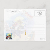 Carte Postale Hey Diddle Diddle Nursery Rhyme (Dos)